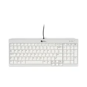 BakkerElkhuizen UltraBoard 960 V2 tipkovnica, kompaktna, US Qwerty, siva