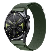 BStrap Nylon Loop pašček za Xiaomi Amazfit GTR 42mm, green