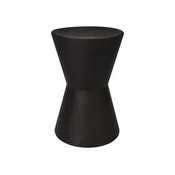 Pomocni stocic PETIT precnika 29 cm, crne boje