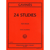 GAVINIES:24 STUDIES FOR VIOLIN