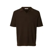 SELECTED Pulover SLHMattis  temno rjava