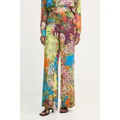 Liu Jo Hlače iz tkanine WA6484 T473A Pisana Relaxed Fit