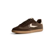 Bershka Nizke superge ecru/čokolada/umbra