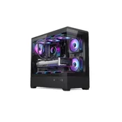 Stars Solutions S04 Crno, Tempered Glass 3x12cm Argb Kuciste