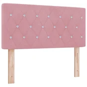 Vidaxl Vzglavje Roza 100 cm Žamet