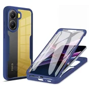 Hibridni Full body ovitek Techsuit ColorVerse 360 za Xiaomi Poco X7 Pro - blue