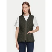 Barbour Brezrokavnik Fleece Betty LLI0003OL71 Temno zelena Regular Fit