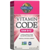 Garden of Life Vitamin Code RAW B12, 1000 mcg, 30 kapsul