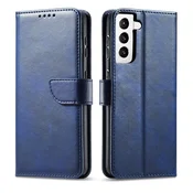 MG Magnet knjižni usnjeni ovitek za Samsung Galaxy S22 Plus, modro