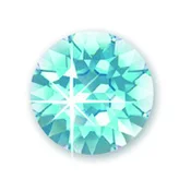 UHANI BJT945 SWAROVSKI KRISTAL AQUAMARINE FI 4 mm
