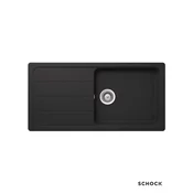 Schock Granitna ugradna sudopera Formhaus D100L, 100x50cm, Crna