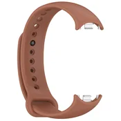 INF Eleganten TPU pašček za Xiaomi Band 8/9 (kovinska glava) Brown, (5000079055)
