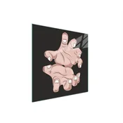 shumee STEKLENA ZAŠČITNA PLOŠČA ZA ŠTEDILNIK 50x52 HAND