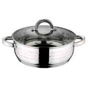 Blaumann Pekač/lonec s pokrovom iz nerjavečega jekla, 28 cm, serija Gourmet Line