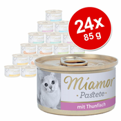 24x85g Miamor Pastete hrana za mačke-piščanec