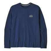 Majica Patagonia L/S Strataspire Responsibili, modra (L)