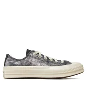 Modne superge Converse Chuck 70 Suede Shimmer Ox A10379C Siva