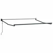 Vidaxl Električni zložljivi okvir tende Antracit 3,5 x 2 m Aluminij