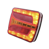 KAMAR LED ZADNJA LUČ 5 FUNKCIJ, 12/24 V, VIJAČNA MONTAŽA, BAJONETNI PRIKLJUČEK, LEVO+DESNO [L2420] [L2421] Stran: Leva stran