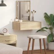 Toaletni stol Smeda 60 x 40 x 70 cm Konstruirano drvo