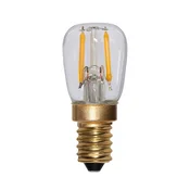 STAR TRADING LED-žarnica Soft Glow, E14, 150 lm, 2,2 W, 2100 K, prozorna, z možnostjo