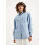 Levi's Light Blue Ladies Denim Shirt Levi's® Dorsey Western - Ladies