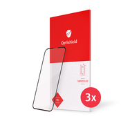3-Pack premium zaščitnih stekel 3D Full Body Optishield Pro za iPhone 14 Pro Max