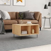 Stolic za kavu boja hrasta 60 x 50 x 36,5 cm konstruirano drvo