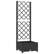 Vidaxl Vrt Črna 40 x 40 x 121,5 cm