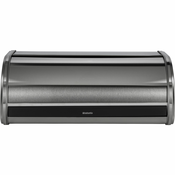 Brabantia Roll Top Bread Bin matt steel