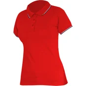 slomart Lahti Pro Ženska polo majica 190g/m2, rdeča, S