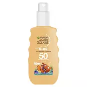 Garnier Ambre Solaire Kids Sun Protection Spray vodootporno proizvod za zaštitu od sunca za tijelo za sve vrste kože 150 ml