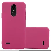 Cadorabo Cadorabo Case, združljiv z LG -om v Frosty Pink - Hard Case zaščitni pokrov v zmrznjenem videzu proti praskam in udarcem, (20565216)