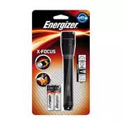 ENERGIZER LED mini-žepna luč Energizer X-Focus 2AA baterijski pogon 26 lm 0.01 kg črne barve, (20460501)