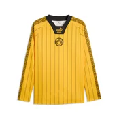 PUMA Borussia Dortmund KING Relaxed Long Sleeve Jersey Men, Sport, Yellow Sizzle/Black, 3XL