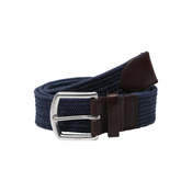 POLO RALPH LAUREN Pas 34MM BRAIDED FABRIC STRETCH, modra
