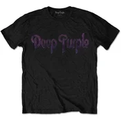 Deep Purple Vintage Logo Black 2XL Majica