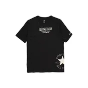 CONVERSE Majica ecru/prljavo bijela / siva / crna