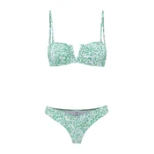 Shiwi Bikini  smaragd / bela
