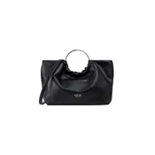 REPLAY Crna crossbody torba s okruglim ručkama