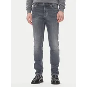 Bugatti Jeans hlače 3108D 76671C Siva Slim Fit