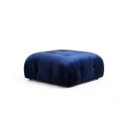 Atelier del Sofa Tabure 95x95x45cm, Plavo
