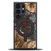 shumee Ovitek Bewood Unique za Samsung Galaxy S25 Ultra - Planeti - Pluton z MagSafe