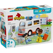 LEGO Duplo Hitna pomoc i vozac 10447, Uzrast 2+