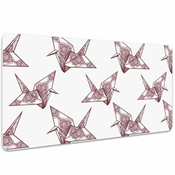Decormat Podloga za pisalno mizo Origami birds 90x45 cm