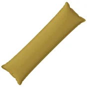vidaXL Blazina z blazino HOUTEN Svetlo zelena 40 x 145 cm Lažni lanu