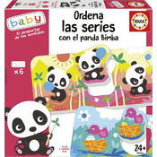Educa Baby puzzle Panda Bimba in prijatelji 6x3 kosov