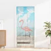 vidaXL Zavesa proti insektom večbarvno 200 x 90 cm Bambus