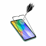 CellularLine zaščitno steklo CAPSULE, Huawei Y6P (2020), črno