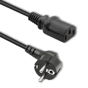 Qoltec IEC C13/schuko napajalni kabel | 3x0,75 mm2 | 1,5 m